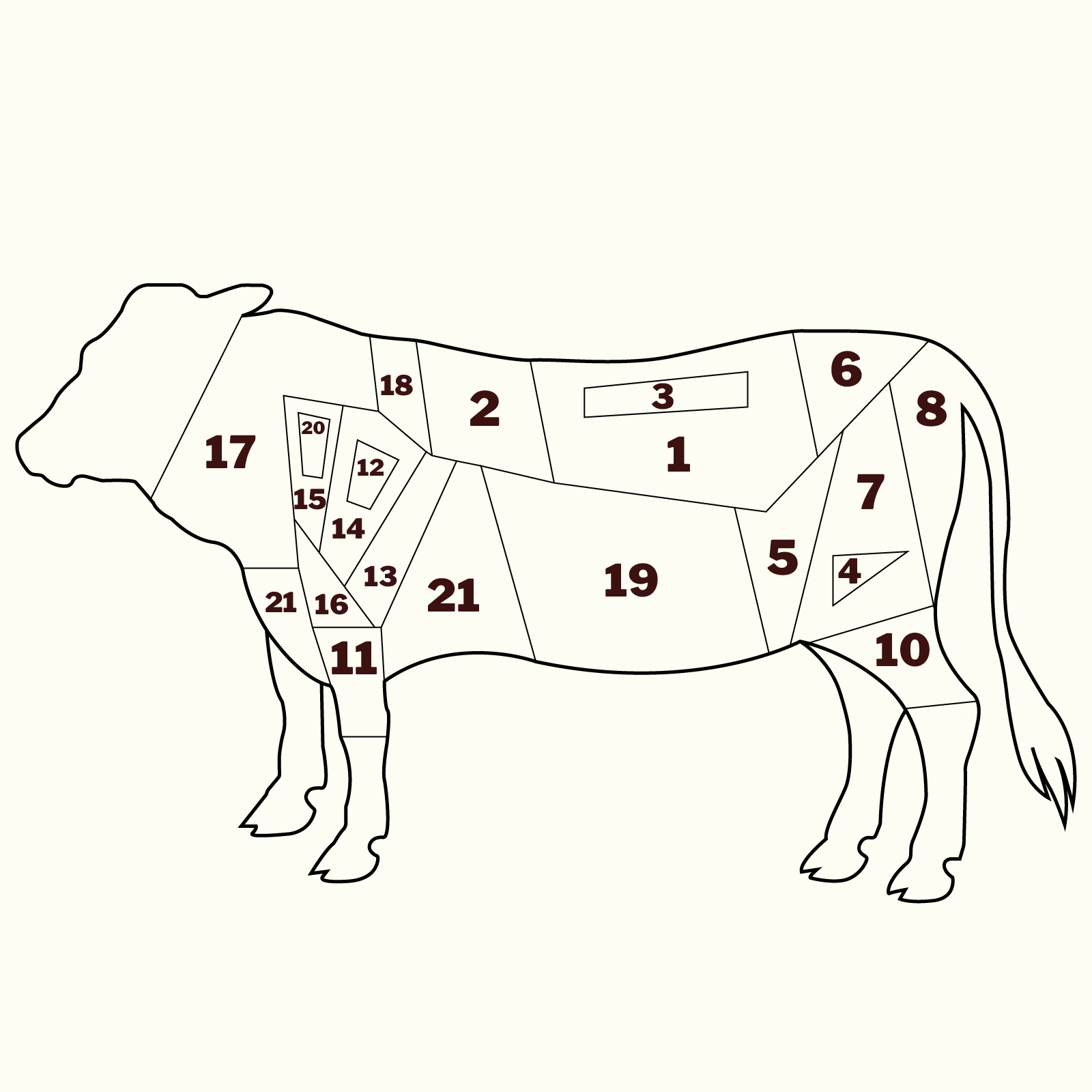 Mucca Senza Scritte